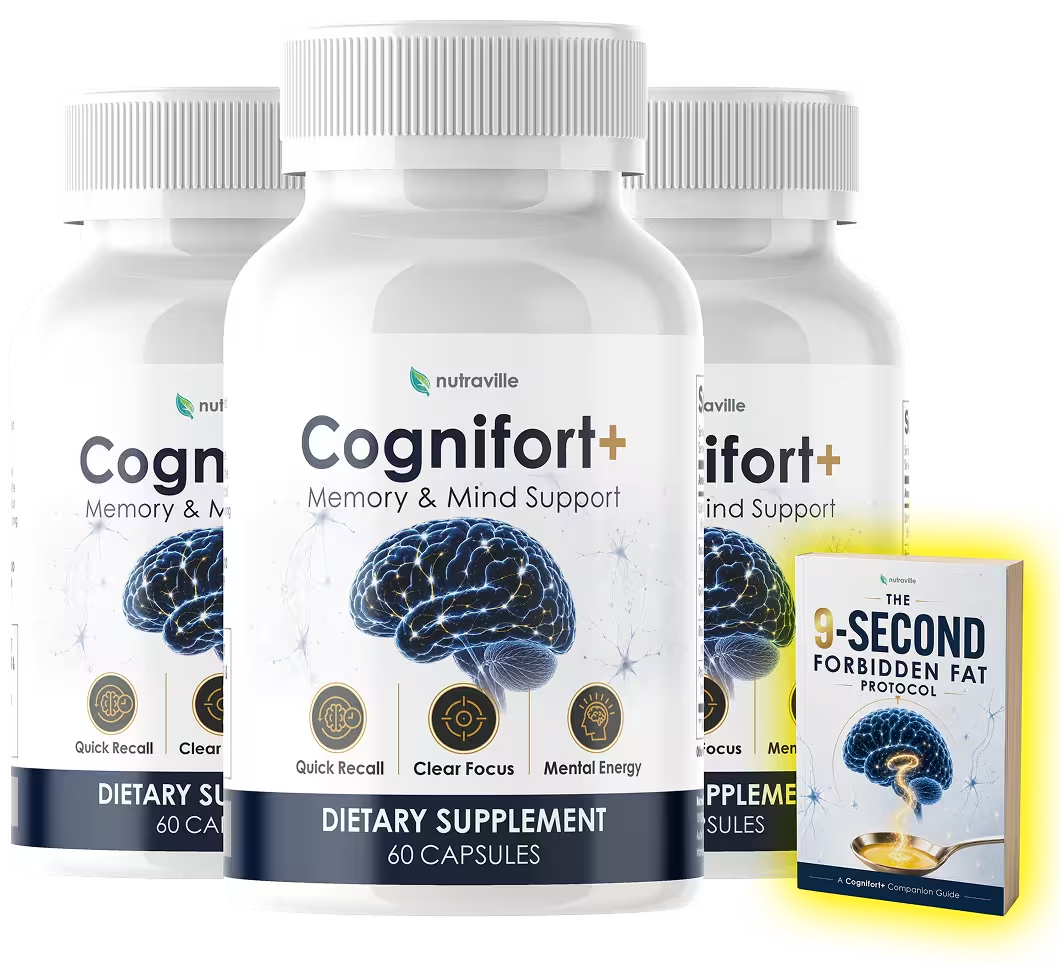 CogniFort Plus 3 bottle package